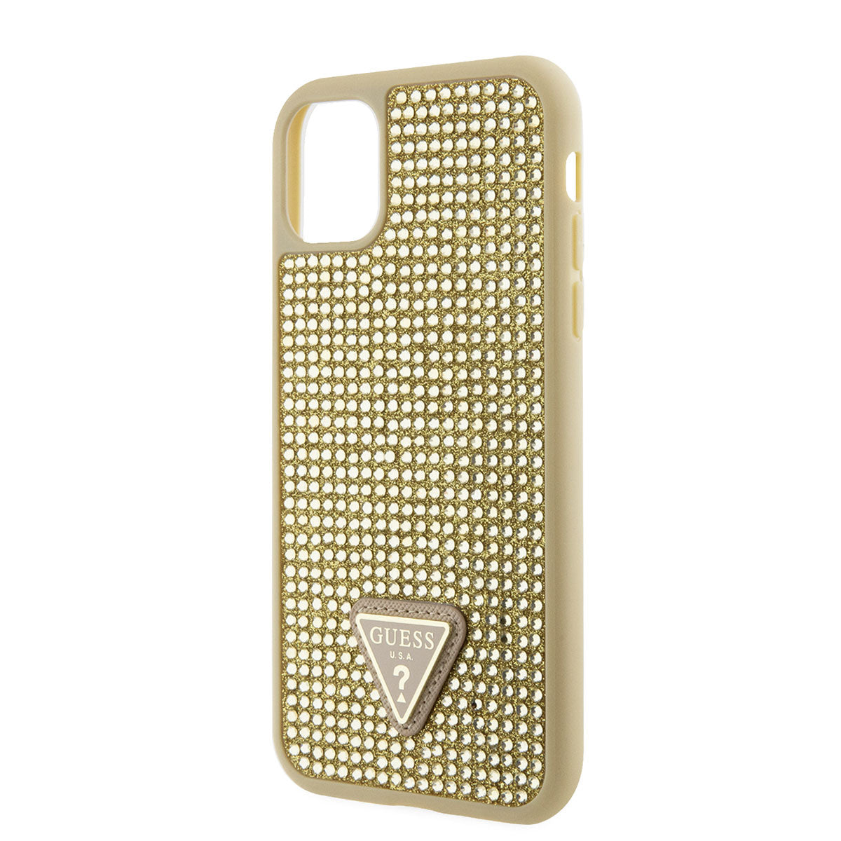 Guess iPhone 11 Kılıf Orjinal Lisanslı Taşlı Arka Yüzey Üçgen Logolu Telefon Kılıfı - 10 Guess iPhone 11 Kılıf Orjinal Lisanslı Taşlı Arka Yüzey Üçgen Logolu Telefon Kılıfı - 10